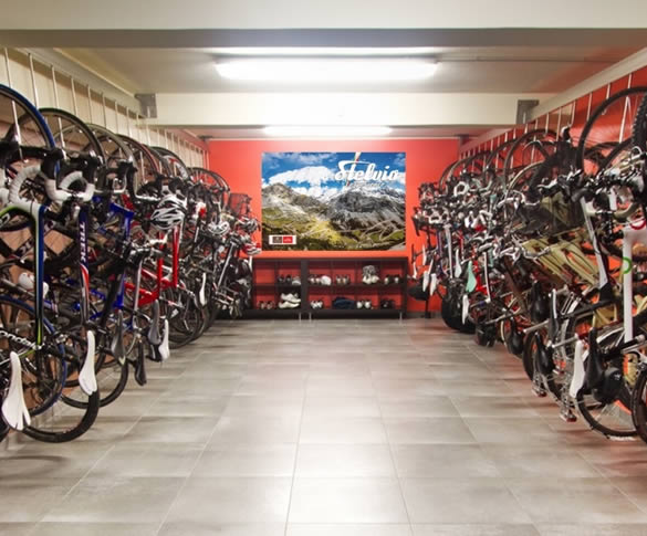 The ultimate bike room