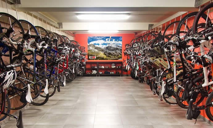 Bike room facilities and storage