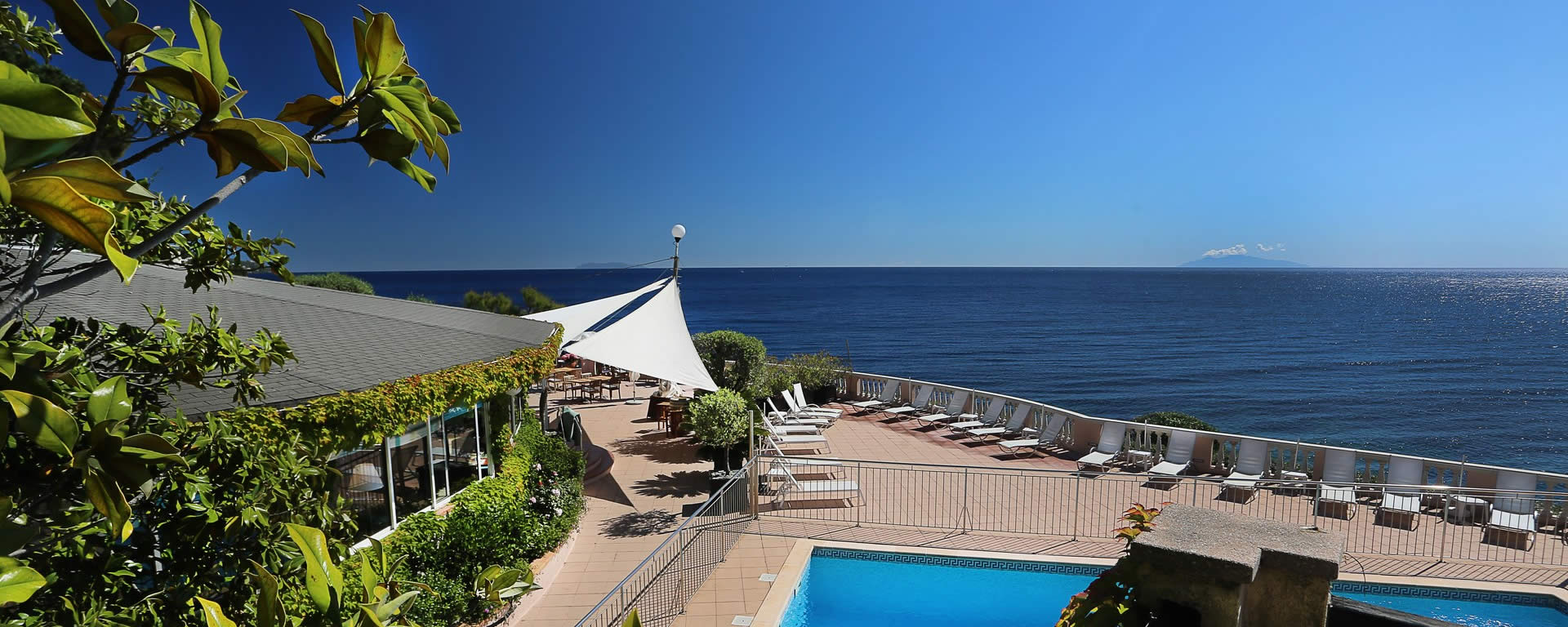 The view from hotel Alivi in Bastia