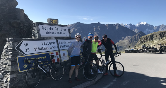 Early morning on the Col du Galibier