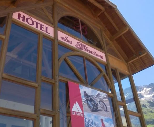 Hotel de Glaciers set at 2058 meters in altitude